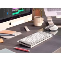 Клавиатура Logitech MX Mechanical Mini Tactile for Mac 920-010799 (белый/светло-серый, нет кириллицы)