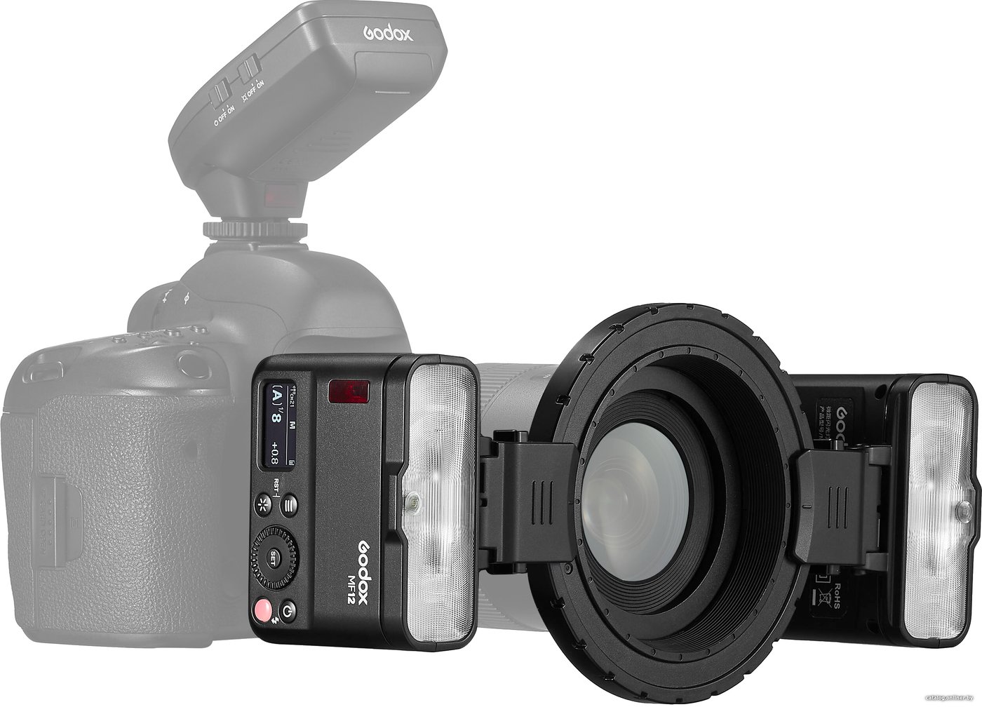 Лампа Godox MF12-K2 для макросъемки