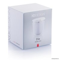 Термокружка Xindao Dia P432.023 227 мл (серый/белый)