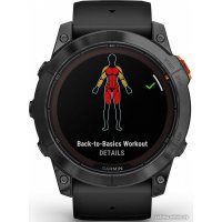 Умные часы Garmin Fenix 7 Pro Solar (сланцево-серый/черный)