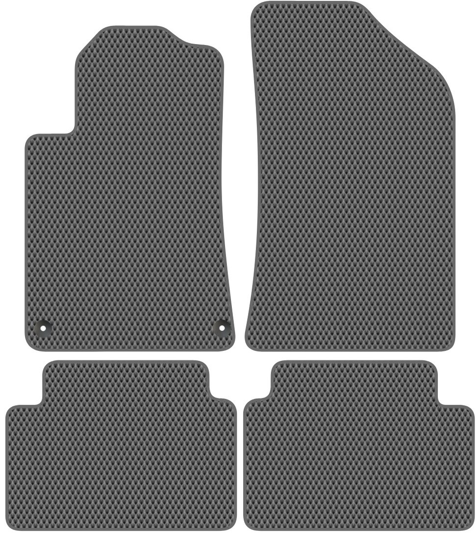 

Комплект ковриков для авто Alicosta Peugeot 508 (седан) 2011 - 2018 (серый, ромб)