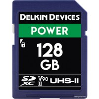 Карта памяти Delkin Devices SDXC Power UHS-II 128GB