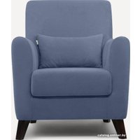 Интерьерное кресло Divan Ньюбери 174474 (Velvet Navy Blue)