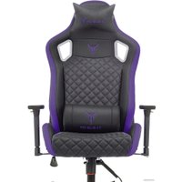Игровое (геймерское) кресло Knight Outrider (черный/фиолетовый)