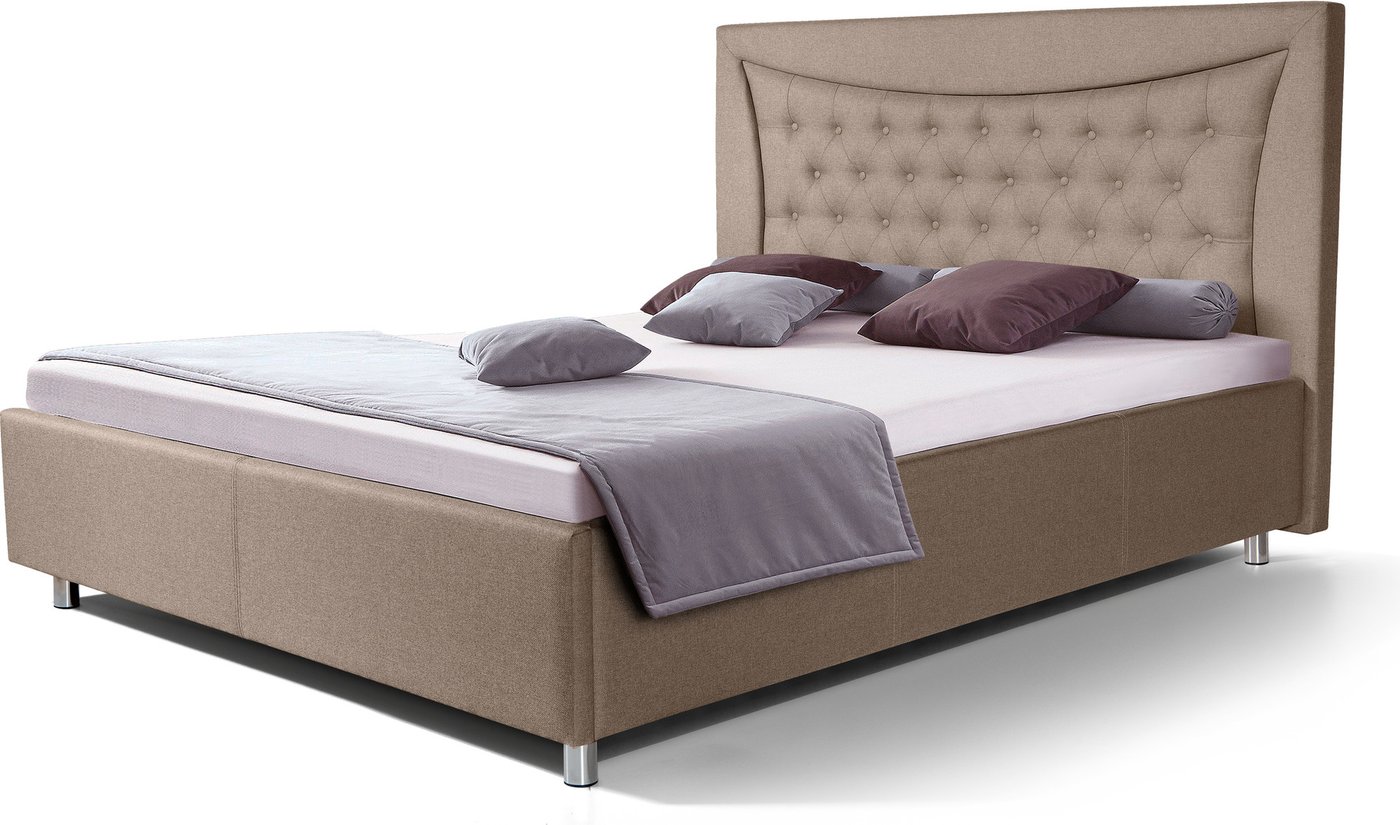 

Кровать ФорестДекоГрупп Марта 1 140x200 без ПМ (Veluta Lux 18)