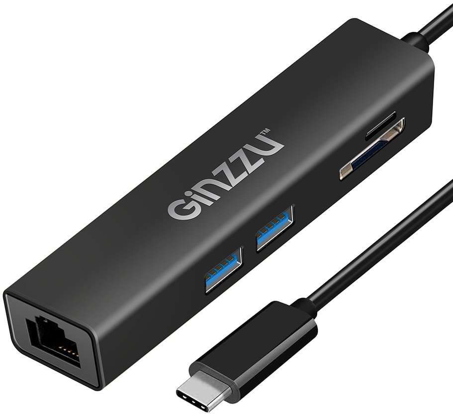 

USB-хаб Ginzzu GR-568UB