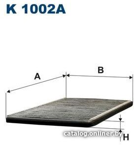 Салонный фильтр Filtron K1002A