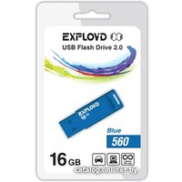 USB Flash Exployd 560 16GB (синий) [EX-16GB-560-Blue]