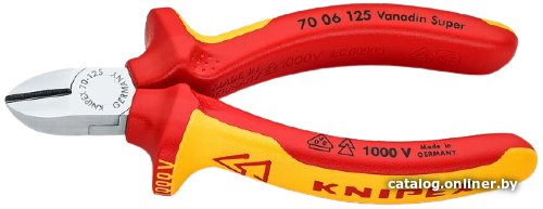 Кусачки боковые (бокорезы) Knipex 7006125