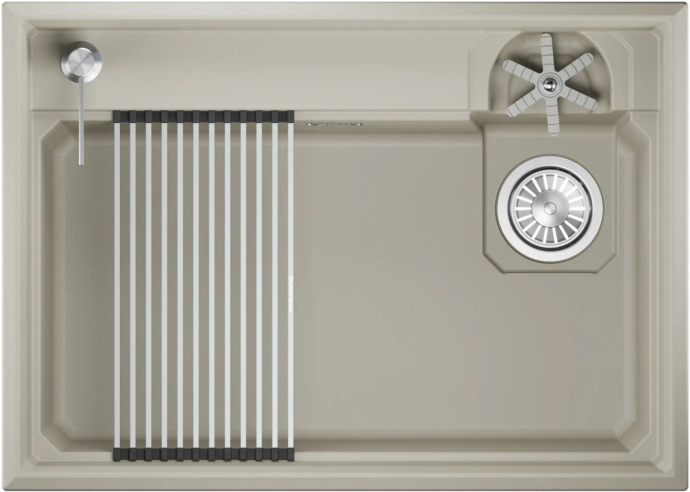 

Кухонная мойка Granula KS-7308R (креман)