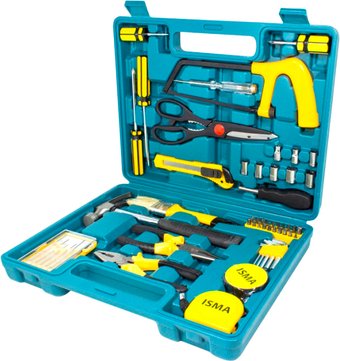Набор домашнего мастера ISMA 2054 (54 предмета)