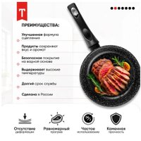 Сковорода Традиция Гранит плюс ТГП22813И