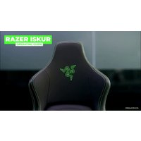 Игровое (геймерское) кресло Razer Iskur XL (черный/зеленый)