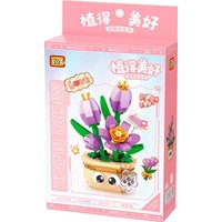 Конструктор LOZ Тюльпаны в горшочке 8842_MK в Орше