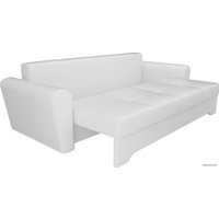 Диван Лига диванов Амстердам 105044 (экокожа, белый)