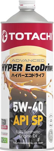 

Моторное масло Totachi Hyper Ecodrive 5W-40 SP SN/CF 1л