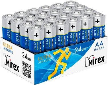 

Батарейка Mirex Ultra Alkaline AA 24 шт LR6-B24