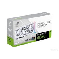 Видеокарта ASUS ROG Strix GeForce RTX 4080 16GB GDDR6X White OC Edition ROG-STRIX-RTX4080-O16G-WHITE