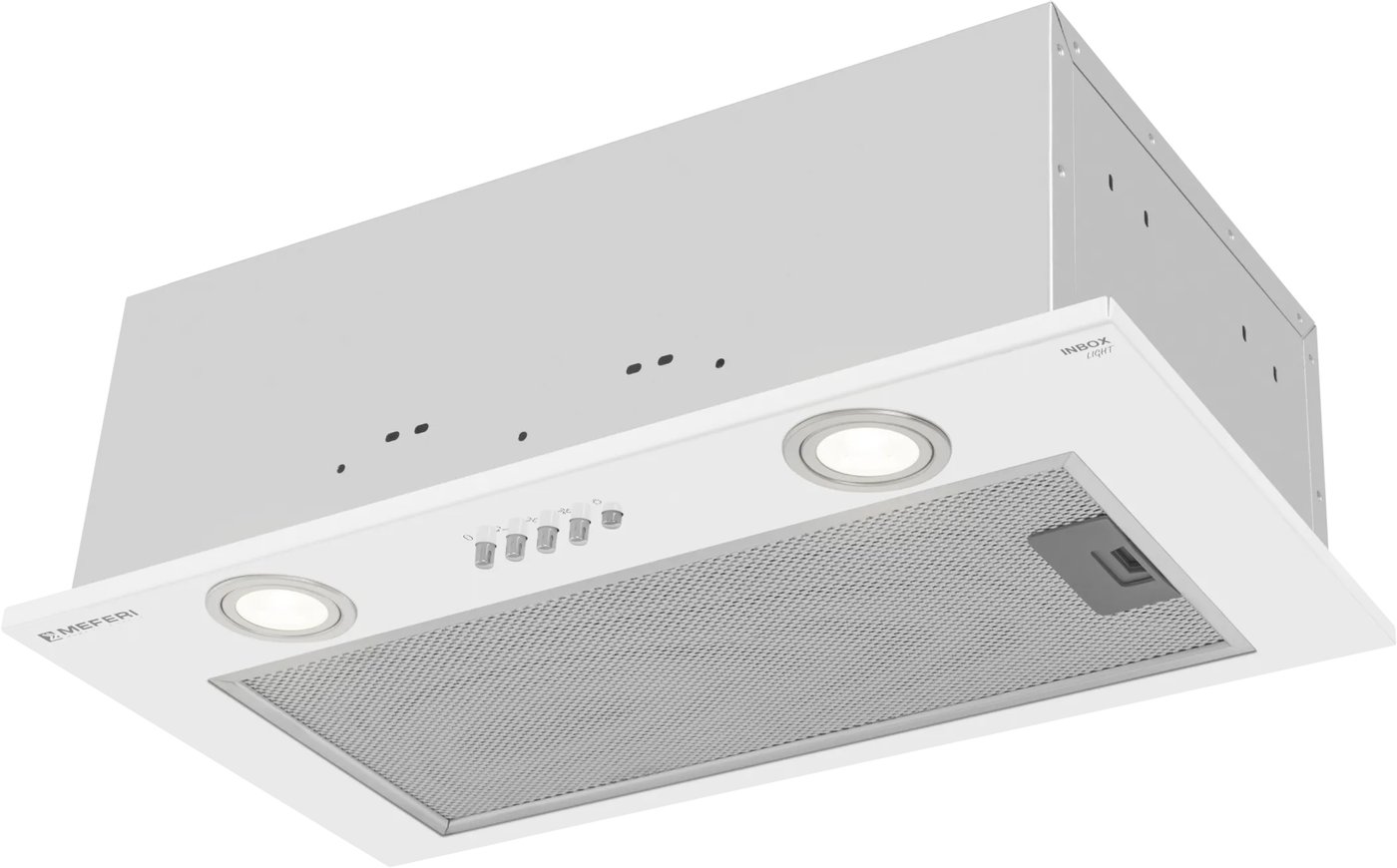 

Кухонная вытяжка Meferi INBOX52WH Light