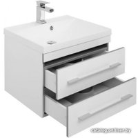 Aquanet Тумба Верона 58 00212878 с умывальником Нота 58 (белый)