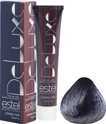 

Крем-краска для волос Estel Professional De Luxe Corrector 0/11 синий