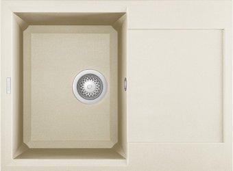 Кухонная мойка Elleci Easy 135 Bianco Antico 62