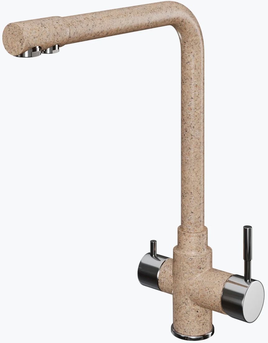 

Смеситель Polygran Вега (песочный 302)