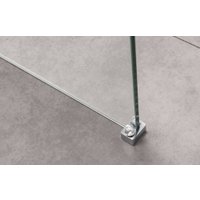 Душевая стенка Saniteco Walk-In SN-W6TC100 (100x200, прозрачное стекло, хромированный профиль)