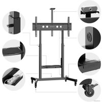 Стойка для телевизора Onkron TS1991 (черный)