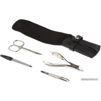 Набор для маникюра и педикюра Dewal 901BLACK (черный)