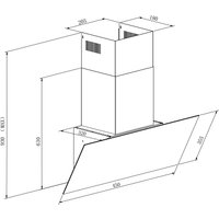 Кухонная вытяжка Weissgauff Lyra BL