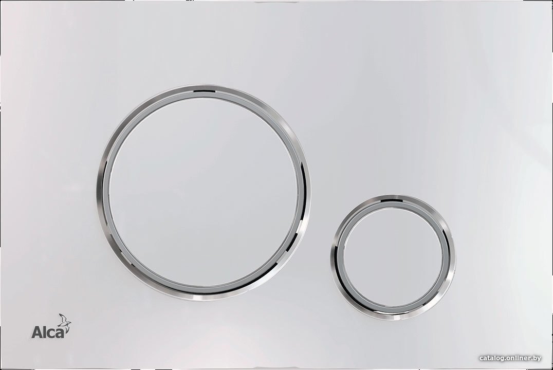 Панель смыва Alcaplast M771 (хром матовый/хром глянцевый)