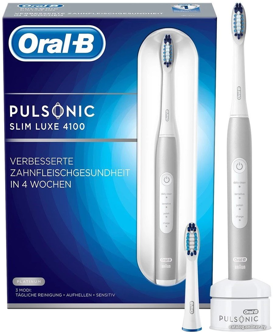 Электрическая зубная щетка Oral-B Pulsonic Slim Luxe 4100