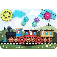 Бизиборд WoodLand Toys Паровозик 116107