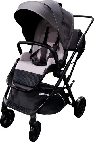 Коляска прогулочная «книга» Labalu Wave Q7 (серый)