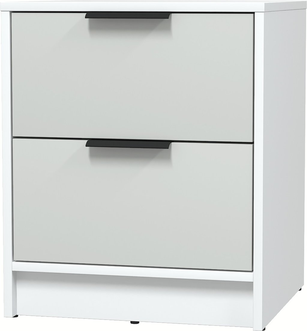 

Тумба Интерлиния Концепт КТ-ТК1-57 Глосс (белый платинум/грей)