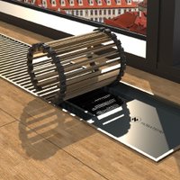 Внутрипольный конвектор Новатерм НТ-В-07/20/240 (алюминий)