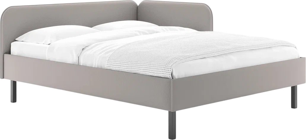 

Кровать Сонум Юта 160x200 (велутто бежевый)