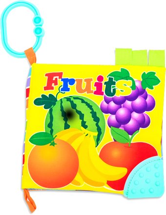 Развивающая игрушка Lorelli Книга с животными 10191310001 (желтый)