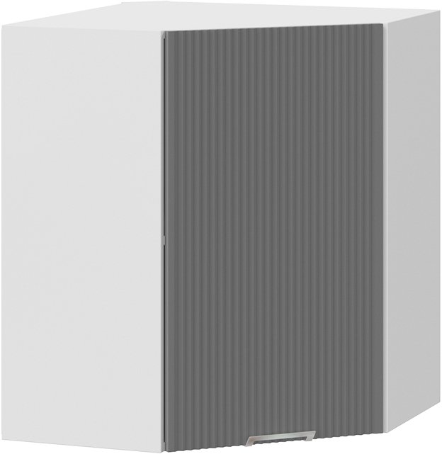 

Шкаф навесной Трия Кимберли 1В6У (белый/титан)