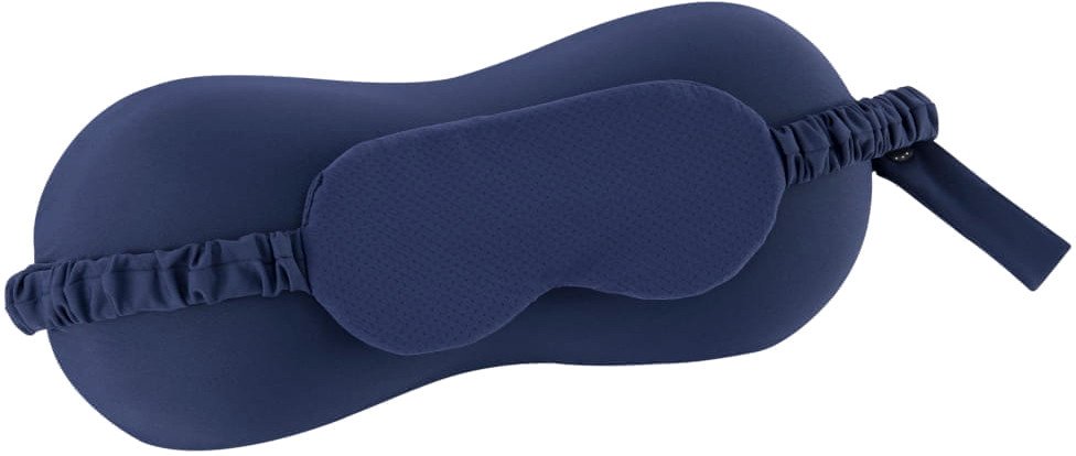 

Подушка для путешествий Arya Memory Foam 8680943224279 (синий, с маской для глаз)