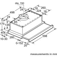 Кухонная вытяжка Bosch Serie 2 DFT63CA20Q в Бресте