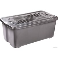 Ящик для хранения Альтернатива Эконом с крышкой М7359