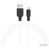 Кабель Hoco X21 microUSB (белый)