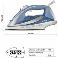 Утюг Polaris PIR 2820AK 3M