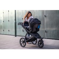 Коляска прогулочная «книга» Thule Urban Glide 2 2021 (dark shadow, черная рама)