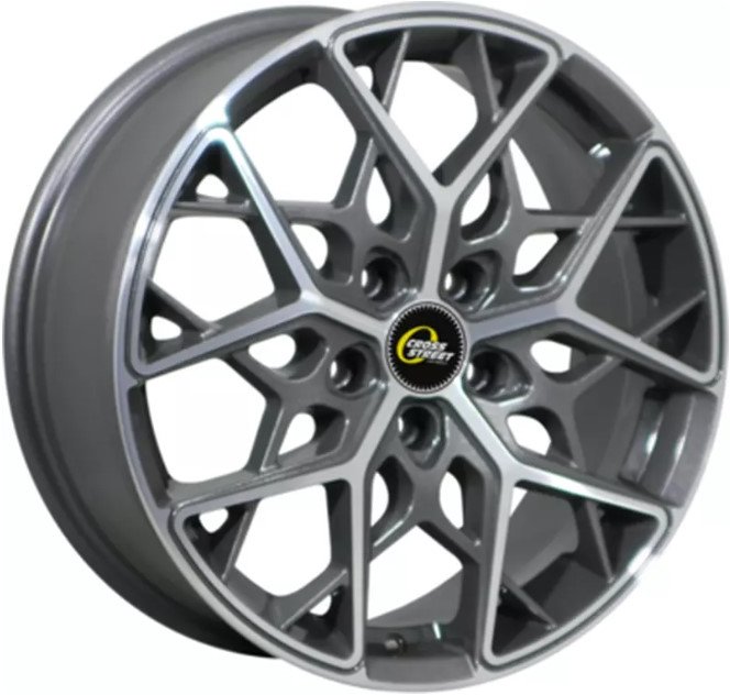 

Литые диски Cross Street CR-20 16x6.5" 5x114.3мм DIA 66.1мм ET 50мм GMF