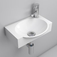 Lauter Тумба под умывальник Из искусственного мрамора Amelia 40 (кашемир п/мат)