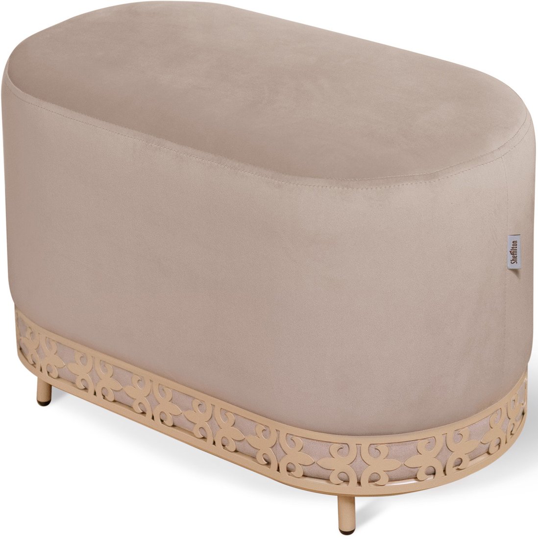 

Пуфик Sheffilton SHT-B21-1 (латте/кофейный)