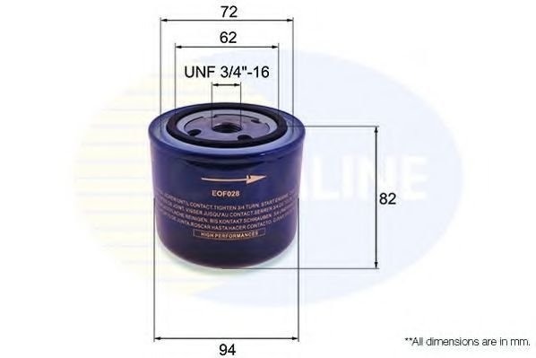 

Масляный фильтр Comline EOF028